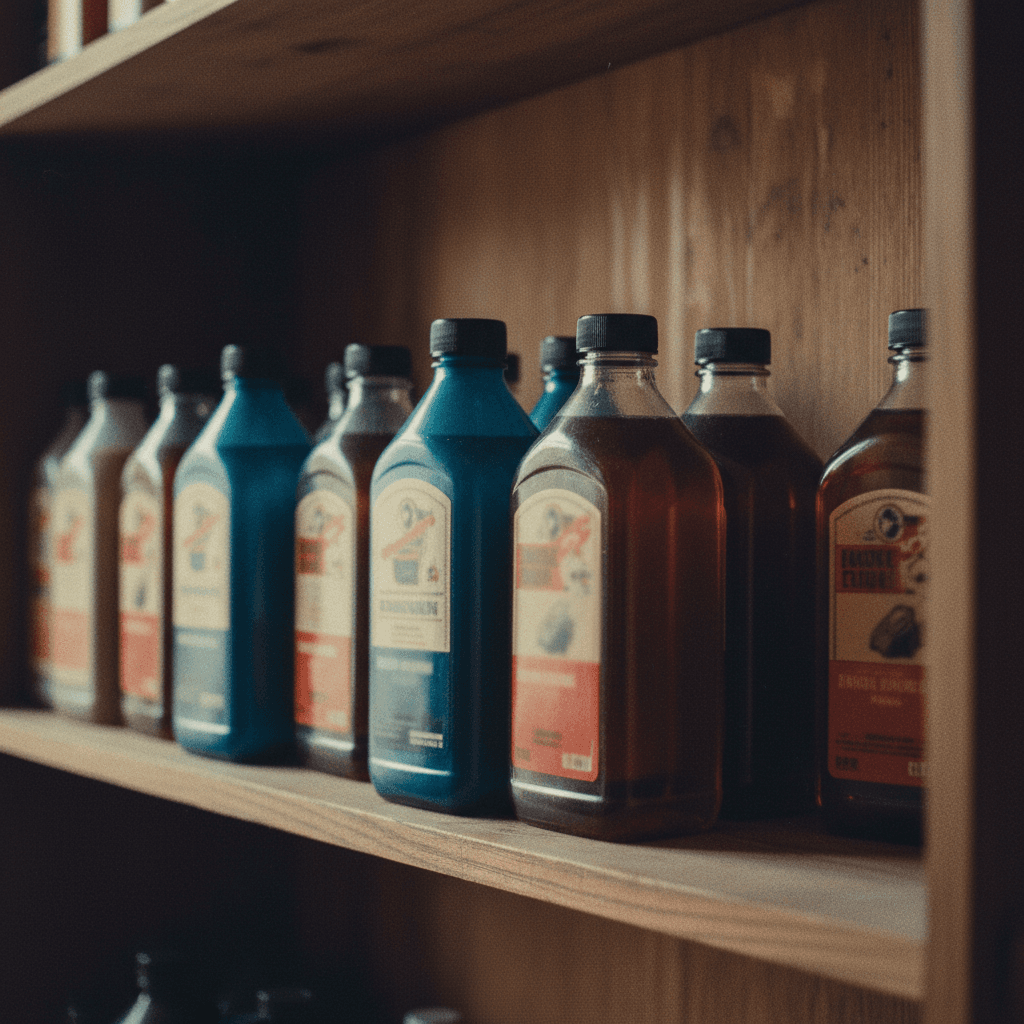 Automotive fluids and lubricants retail display